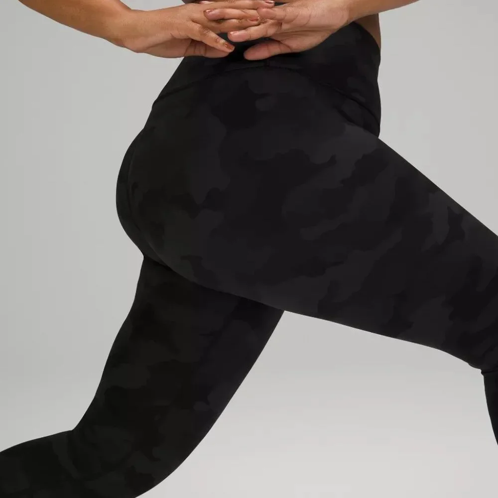 Lululemon Wunder Under High Rise Camo Leggings 14 - Picture 4 of 13